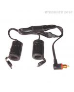 Tecmate Optimate O-36 Y-splitter MOTOR-contact 90° naar 2 AUTO-contacten