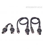 Tecmate Optimate O-67 Adapterkit SAE naar DC 2.5mm voor verwarmde kleding