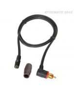 Tecmate Optimate O-39 DC 2.5mm naar MOTOR-contact 90° voor verwarmde kleding