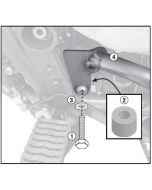 Givi TN5108KIT om de TN5108 en TN5108OX te monteren