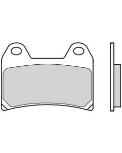 Brembo Remblok BRAKE PADS ORGANIC RACING voorzijde 07BB19RC