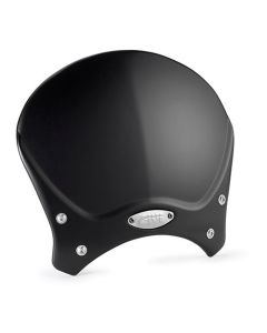 Givi windscherm 100ALB Zwart geanodiseerd aluminium universeel Cafe Racer