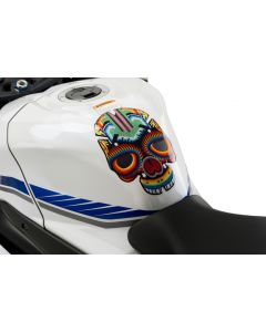 Puig Motorfiets Tankpad Skull I Rood