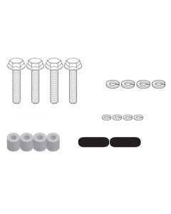 Givi 2130KIT Voor Montage 2130FZ Topkofferrek Op Yamaha MT-07 Tracer / Tracer 700