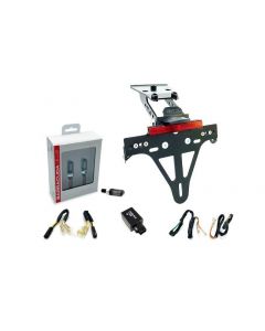 Alpha Technik Kentekenplaathouder Kit met knipperlicht voor Honda CB/CBR650FA