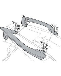 Givi 4103KIT Bevestigingskit om de PL4103CAM te monteren