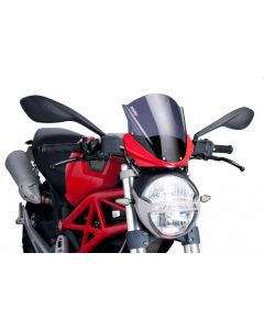 Puig Touring Windscherm Ducati Monster 696 / 796 / 1100 2008-2016