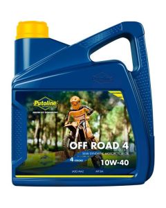 Putoline 4 liter Off Road 4 10W-40 semi-synthetische 4-takt motorfietsolie
