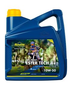 Putoline 4 liter Ester Tech Off Road 4+ 10W-50 vol-synthetische 4-takt motorfietsolie