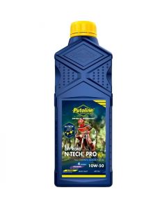 Putoline 1 liter N-TECH® Pro R+ Off Road 10W-50 vol-synthetische 4-takt motorfietsolie