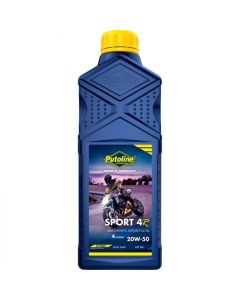 Putoline 1 liter Sport 4R 20W-50 semi-synthetische 4-takt motorfietsolie