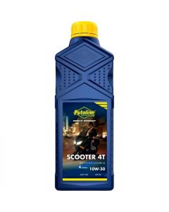 Putoline 1 liter Scooter 4T 10W-30 semi-synthetische 4-takt motorfietsolie