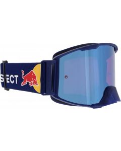 SPECT Red Bull Crossbril Strive Blauw met Spiegel Lens