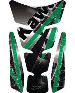 Onedesign Tankpad Kawasaki Spirit Groen Grijs