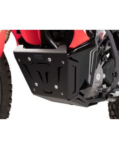 Hepco&Becker zwart Aluminium Carterbescherming voor  Honda CRF300 Rally vanaf 2021