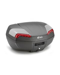 Givi E46N topkoffer 46L RIVIERA zwart met rode reflector