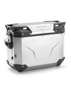 Givi OBKEV37AR Trekker Outback EVO aluminium zijkoffer rechts, 37  Liter, verkocht zonder slot