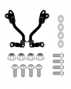 Givi AL6407A Bevestigingskit Windscherm voor 100AL / 100ALB Street Twin 900 (16)