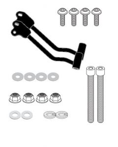Givi AL1160A Bevestigingskit Windscherm 100AL / 100ALB / 140A / 140S Honda CMX 500 Rebel
