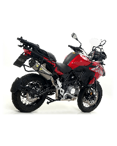 ARROW RACE TECH motorfiets uitlaat voor Benelli TRK 502X vanaf 2018