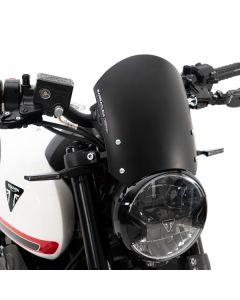 Barracuda Aluminium Windscherm Classic Triumph Trident 660 Zwart