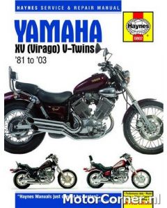 Werkplaatsboek Haynes Yamaha XV535, XV750 Virago 1984 tot 1997
