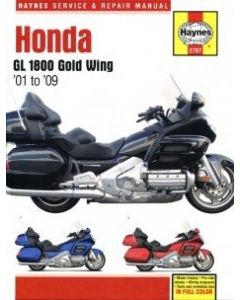 Werkplaatsboek Haynes Honda Gold Wing GL1800 2001 tot 2010