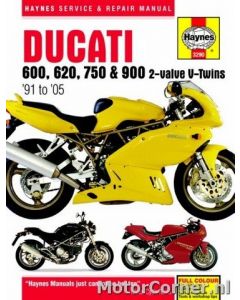 Werkplaatsboek Haynes Ducati 600, 750 and 900 2-Valve V-Twins (91 - 05)