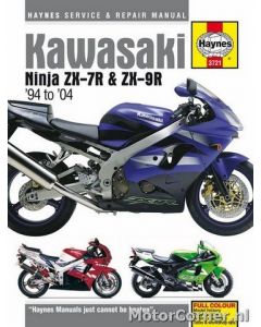 Werkplaatsboek Haynes Kawasaki ZX-7R & ZX-9R 1994 tot 2004