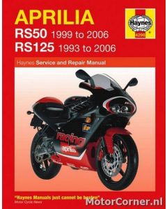 Werkplaatsboek Haynes Aprilia RS50/125 1993 tot 2006