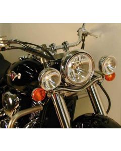 Hepco & Becker Custom Twinlight Set chroom voor Kawasaki VN900 CLASSIC vanaf 2006
