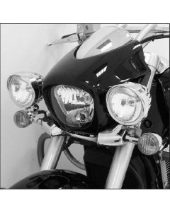 Hepco & Becker Custom Twinlight Set chroom voor Suzuki M1500R Intruder vanaf 2009