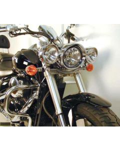 Hepco & Becker Custom Twinlight Set chroom voor Suzuki M800 vanaf 2005 tot 2009