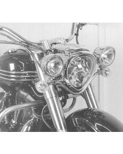 Hepco & Becker Custom Twinlight Set chroom voor Yamaha XV1900 Midnight Star