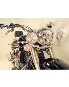 Hepco & Becker Custom Twinlight Set chroom voor Yamaha XVS1300 Midnight Star