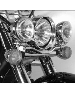 Hepco & Becker Custom Twinlight Set chroom voor Honda VT750 vanaf 2004 tot 2007