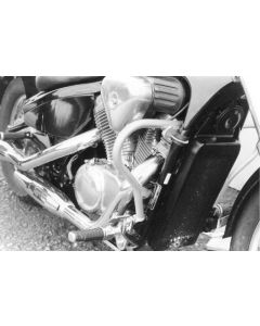 Hepco&Becker Valbeugel chroom voor Honda VT600C vanaf 1988 tot 2000