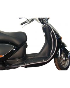 Hepco&Becker Valbeugel chroom voor Aprilia Habana / Mojito vanaf 1999 tot 2005