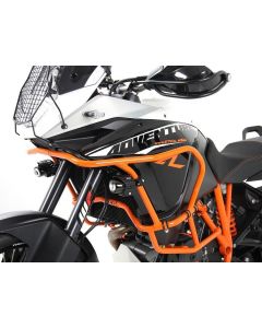 Hepco&Becker Valbeugel oranje boven (tank guard) voor KTM 1090 Adventure R vanaf 2017