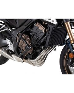 Hepco&Becker Valbeugel zwart model Solid voor Honda CB650R vanaf 2021 tot 2023