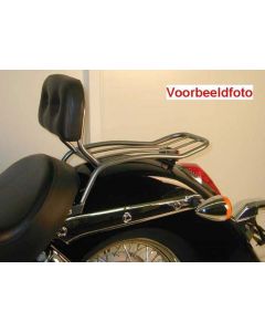 Hepco&Becker Solorack met rugsteun chroom voor Honda VF750C vanaf 1993