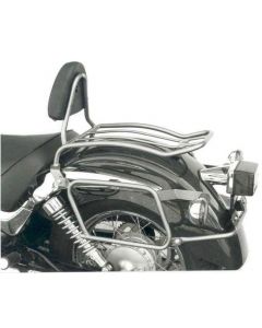 Hepco&Becker Solorack met rugsteun chroom voor Suzuki VL125LC/ VL250LC INTRUDER