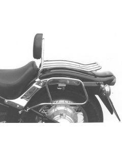 Hepco&Becker Solorack met rugsteun chroom voor Yamaha XVS650