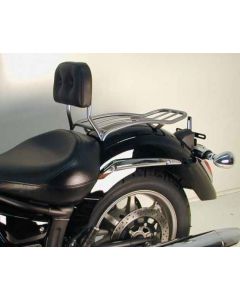 Hepco&Becker Solorack met rugsteun chroom voor Yamaha XVS1300 Midnight Star