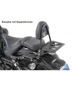 Hepco&Becker Sissybar met rekje zwart voor Yamaha XV950/R vanaf 2013