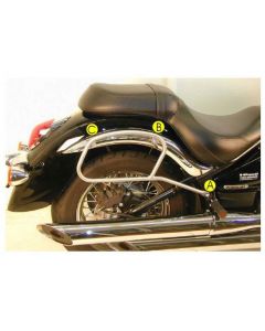 Hepco&Becker Tassendragers standaard zwart voor Kawasaki VN900 CLASSIC/ CUSTOM vanaf 2006