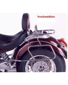 Hepco&Becker Tassendragers standaard chroom voor Kawasaki EN500 vanaf 1990 tot 1995