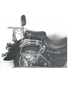 Hepco&Becker Tassendragers standaard chroom voor Kawasaki VN1600 CLASSIC vanaf 2003