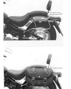 Hepco&Becker Tassendragers standaard chroom voor Yamaha XVS650