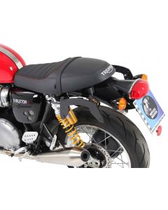 Hepco & Becker C-Bow tassendrager set zwart voor Triumph Thruxton/R1200 vanaf 2016